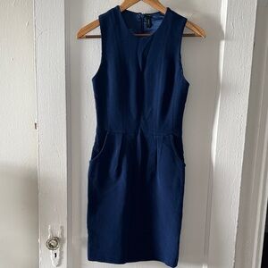 Joseph Navy Blue Mini Dress
